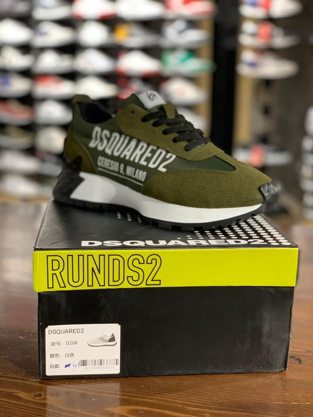 DSquared%20Yeni%20Sezon%20Erkek%20Spor%20Ayakkabı