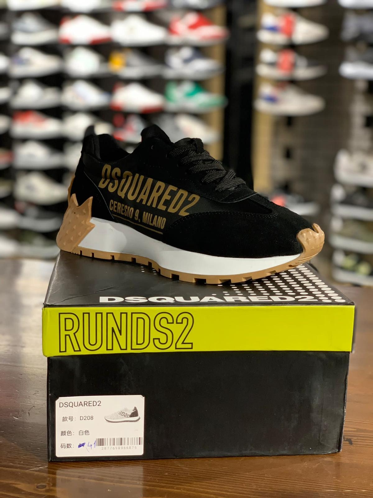 DSquared%20Yeni%20Sezon%20Erkek%20Spor%20Ayakkabı