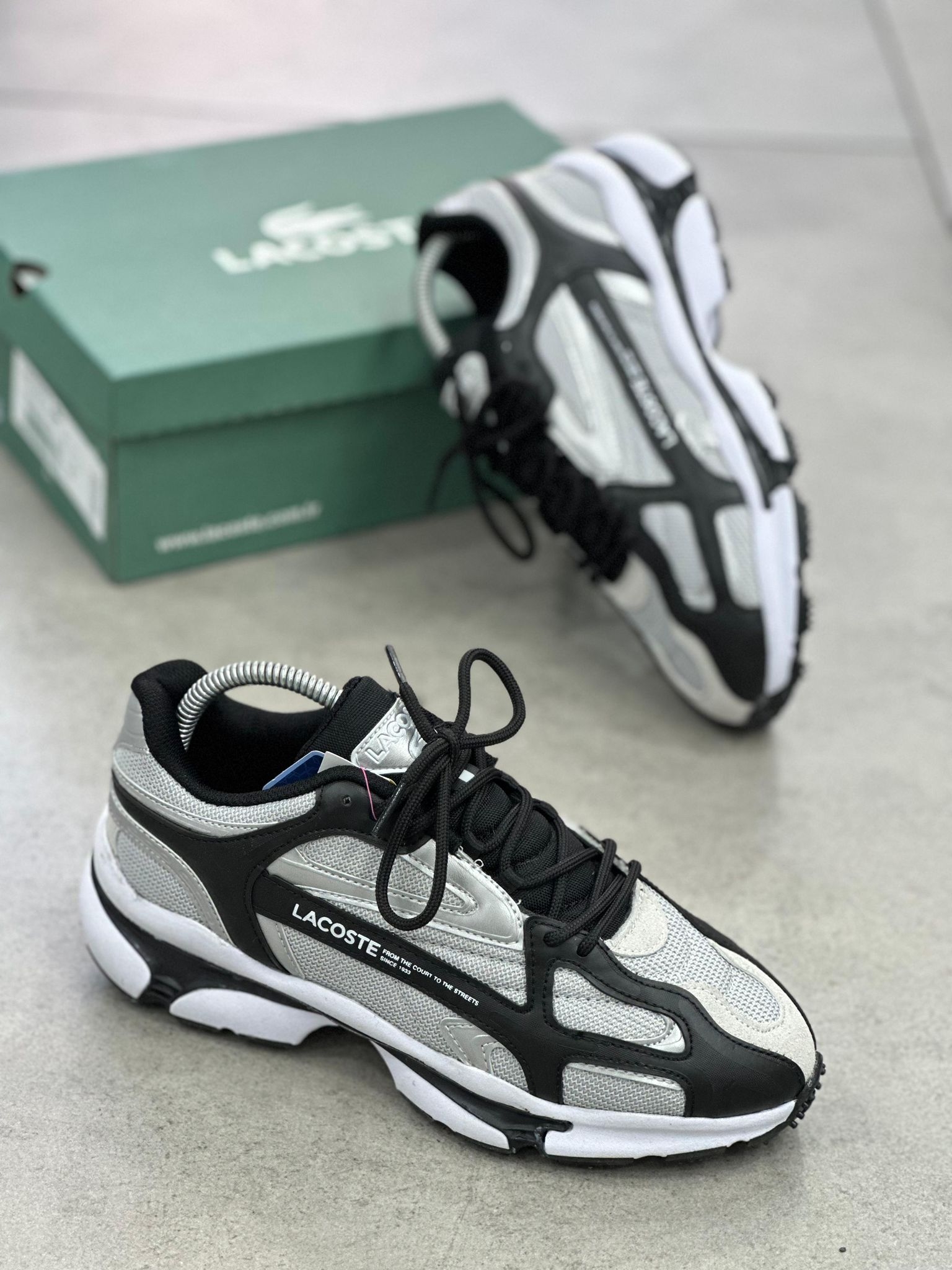 Lacoste%20Yeni%20Sezon%20Erkek%20Spor%20Ayakkabı